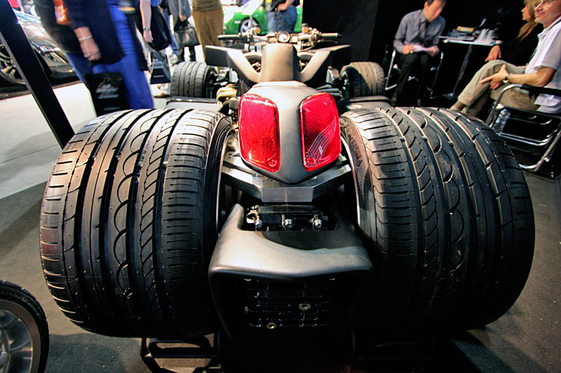 Illustration for article titled $283,000 Quad Bike Powered By 500 HP Turbocharged BMW V12